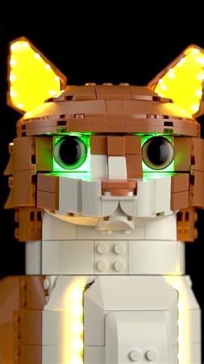 Lightailing Light Kit For LEGO Orange Cat 21376