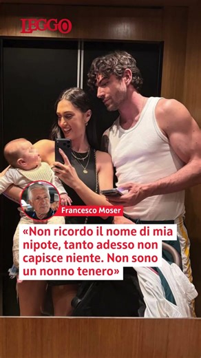 Francesco Moser: «Non ricordo il nome di mia nipote, non sono un nonno tenero»