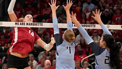 Volleyball returns to Kohl Center with showdown between Wisconsin and Marquette