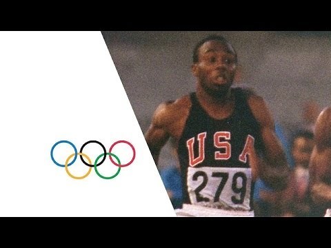 Jim Hines Breaks The 10 Second Barrier For 100m Gold | Mexico 1968 Olympic Film