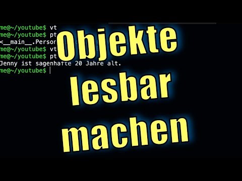 Python lernen – __str__ Methode einfach erklärt