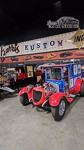 Barris Kustom display at Galpin Auto Sports - G.A.S. collection #classiccarshow #carspotting #carvideos #carshow #carswithoutlimits #rarecars #carlifestyle #classiccars #showcars #TVcars #kustomkulture #kustomcar | Speed and Shine