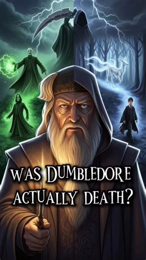 was Dumbledore actually death in harry potter #shorts #harrypotter