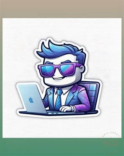 Byte Boss: Tech Motivator Sticker