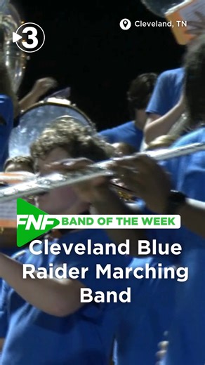 BAND OF THE WEEK: The Cleveland Blue Raider Marching Band is feeling "Mystical Magical" - Tune in tonight at 11pm to watch #FNF3 in full. | Local 3 News