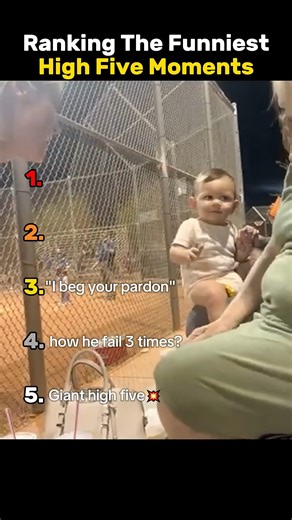 Ranking The Funniest High Five Moments🖐️🤣#funny | Demo 4