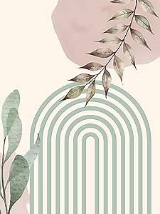 FlexiPrints - 12x16 Inches Boho Wall Art - Minimalist Typography Print - Modern Home & Office Decor - Unframed Poster