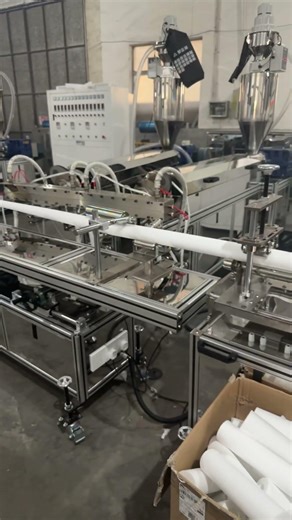 PP melt blown filter cartridge making machine #machine #filtermakingmachine #filtermanufacturer