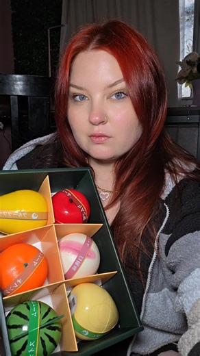 Fruit Jellies in Fruit Containers MUST TRY if you love jelly!!! #jelly #jellies #fruitjellies #candyreview #jellyasmr