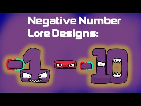 No Way Negative Number Lore Designs!! (Read Description)