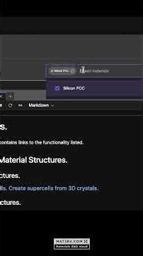 Creating a Silicon (001) slab in Mat3ra Materials Designer