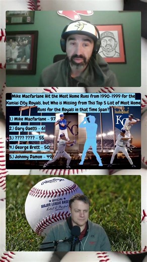 Who hit the 3rd most home runs for the Kansas City Royals in the 90s? #mlb #baseball #sports #trivia #royals #kansascity | Rounding Third Baseball