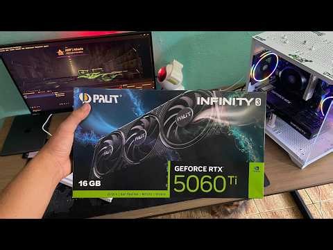 RTX 5060 Ti 16GB: o Ryzen 5 5600GT não aguenta? RESULTADO APÓS 5 MESES DE USO!