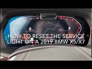 BMW G05/G07 service engine light reset How-To (iDrive 7)