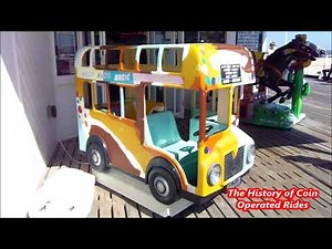 1990s Coin Operated Bus Kiddie Ride - Play Bus