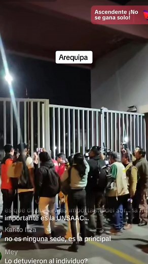 Trágico Incidente en la Universidad Nacional de San Agustín de Arequipa