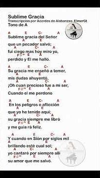 Acordes / Sublime gracia #acordesdealabanzas #musica #cadenadecoros