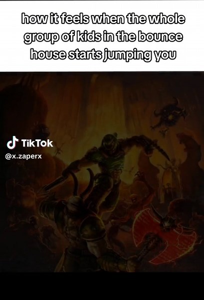 Doom Monster Sounds: Bounce House Kids Get Slamming!