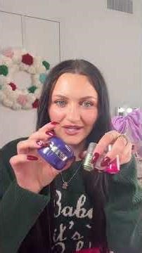 Day 4 unboxing beauty advent calendars💋 #nails #nailsathome #gelnails #diynails #adventcalendar