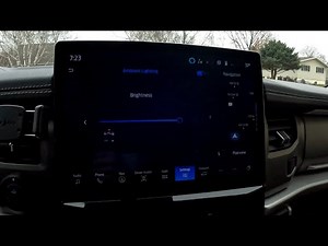 2022 Ford Expedition XLT & 2022 Ford F-150 Raptor Interior Ambient Lighting