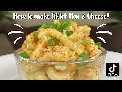 HOW TO MAKE TIKTOK MAC AND CHEESE!!