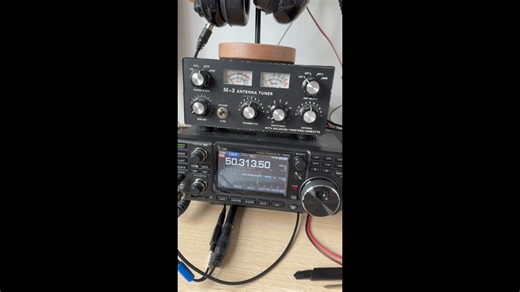 IC7300 6m FT8 20W发射电流10A！！