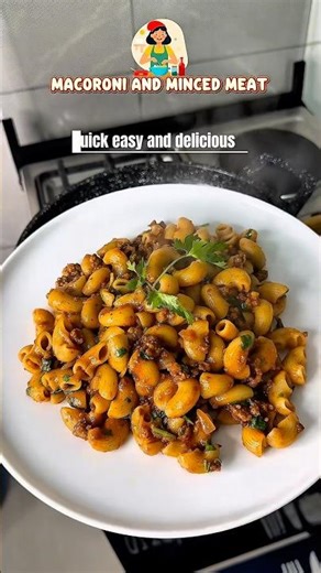 Easy Pasta with Minced Meat | Quick Dinner Recipe