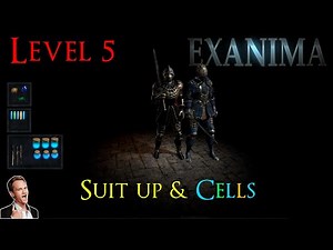 Exanima 0.8 | Level 5 Walkthrough (No commentary) | Secret Room, Crystals, Two Great Armor Sets!