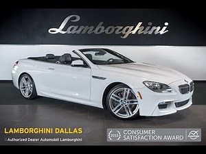 2012 BMW 650i Convertible Gloss White LT0776