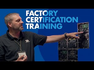 Daktronics Factory Certification Training