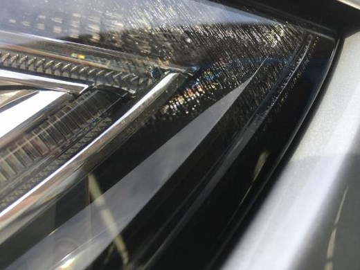 ◆交換不要◆アウディのヘッドライトのひび割れ（クラック）は修復可能です | ヘッドライト黄ばみ110番-カーゴシゴシ