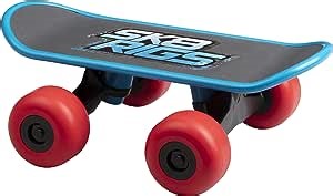 SK8 Rigs Handboard for Kids - Shark Design - Hand Powered Skateboard - Safely Perform Skate Board Tricks with Your Hands - Blue Chompy - Age 4+