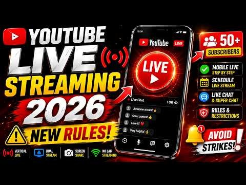 YouTube Live Streaming Complete Guide | Restrictions, Vertical Live & Monetization Explained !!