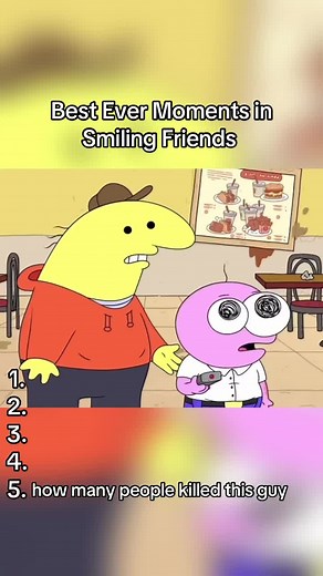 Exploring Best Moments in Smiling Friends
