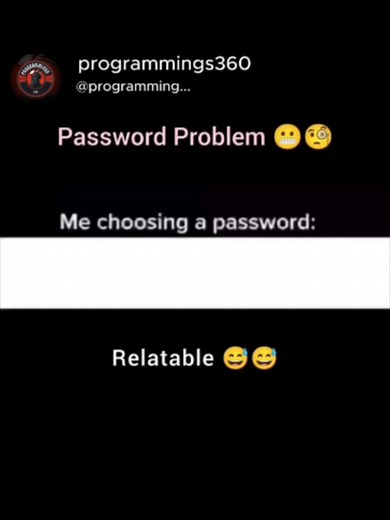 Choose a New Password — Funny Password Error Dialog (Boiled Potato)