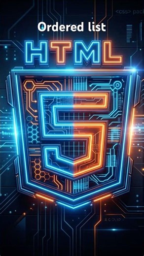 Ordered Lists (step-by-step) – HTML5 Basics for Beginners