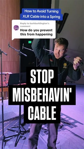 Christian Amonson on Instagram: "How you wrap the cable makes all the difference. #musician #audio #composer #filmcomposer #scoremixer #foh #microphone"