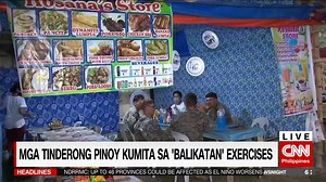 Gaya ng mga nagdaang joint military drills, nakahanap ng pagkakataon ang ilang mga Pinoy na pagkakitaan ang libu-libong tropang Amerikano na bahagi ng Balikatan exercises. Nakakasalamuha kasi nila ang mga puwersang dayuhan sa kanilang pag-iikot sa iba’t ibang lugar. Narito ang ulat ni senior correspondent David Santos. | NewsWatch Plus Philippines