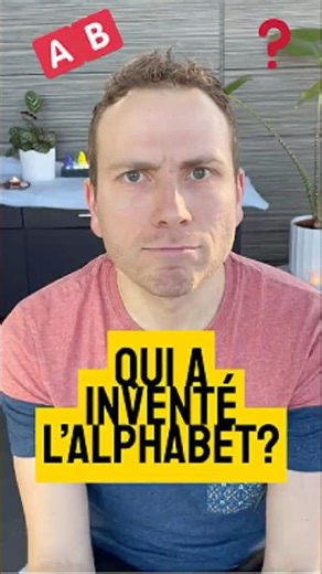 L'origine de l'alphabet ?! #alphabet #histoire #science #shorts #youtubeshorts #didyouknow
