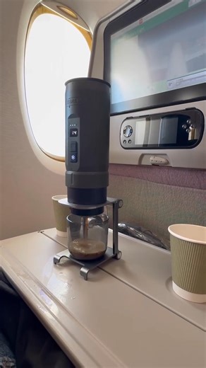 Enjoy some coffee with HiBREW portable coffee machine H4C during the trip~ See you at HostMilano 2025! #HostMilano2025 #coffee #portablecoffeemachine #asmrcoffee | Hibrew_coffee
