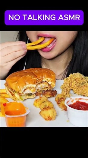 ASMR Popeyes Crunch 🍗 No Talking