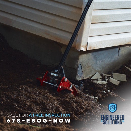Don’t trust just anyone with your foundation. A sinking or shifting foundation requires an expert touch. | Engineered Solutions of Georgia