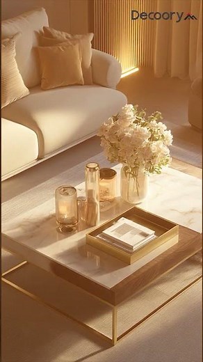 Modern Center Table Design for Elegant Living Rooms | Decoory Interiors