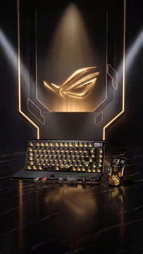 ROG 20th Anniversary Limited Edition Keyboard Released! AZOTH Extreme 20TH Edition #ASUSROG #Gami...