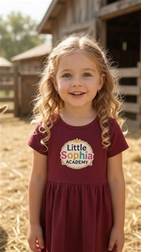🐐🦆🦃 Learn 5 Animal Names with Sophia! | Goat, Duck, Turkey, Donkey & Goose 🐾 | Kids Learning