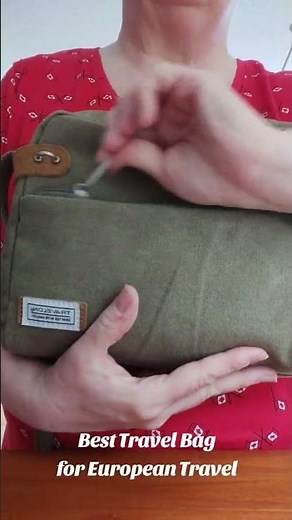 Travelon Anti-Theft Heritage Crossbody Bag - Best Travel/Antitheft Bag