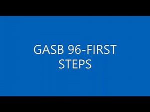 GASB 96 - First Steps