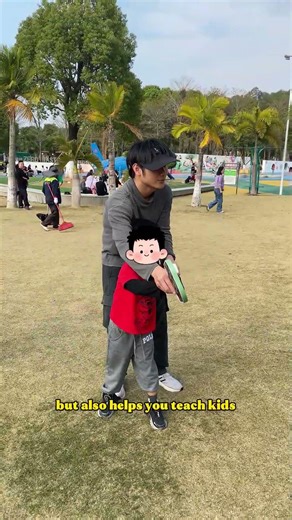 The ball machine improves skills and helps kids learn to play