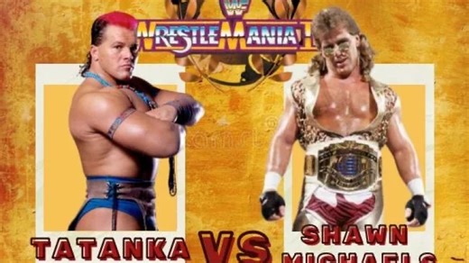 Shawn Michaels vs Tatanka - Wrestlemania IX (Full Match)