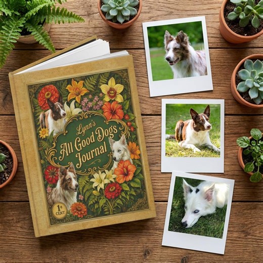 Personalized All Good Dogs (your Dogs' Photos and Your Name) Hardcover Journal - Etsy